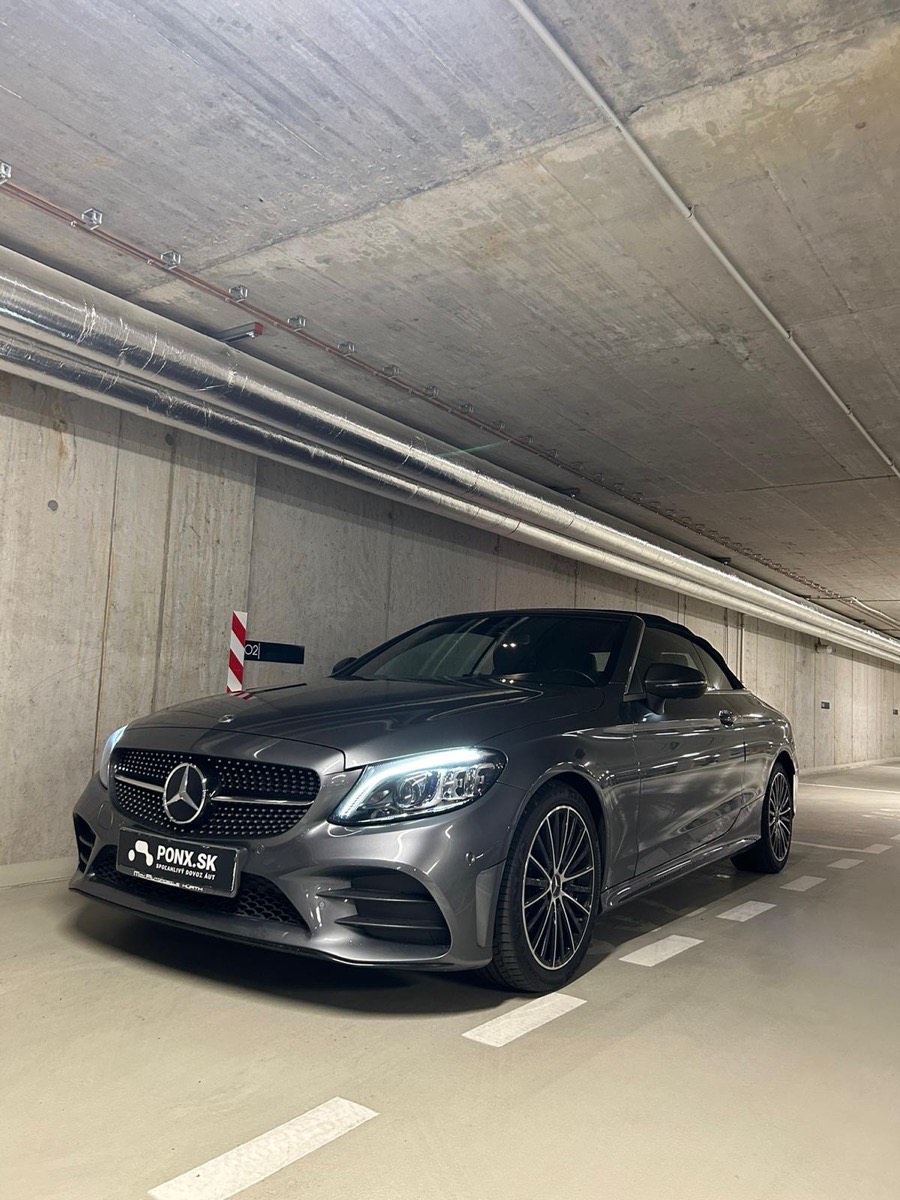 Mercedes C Cabrio dovezený z Nemecka